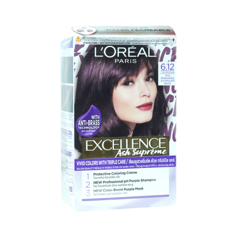 LOREAL Excellence Levender Ash 6.12 LOREAL Excellence Levender Ash 6.12 - Image 1
