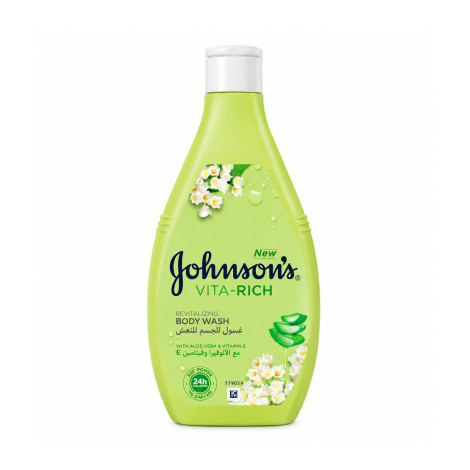 Johnson's Vita Rich With Aloe Vera & Vitamin E Revitalizing Body Wash 400ml Johnson's Vita Rich With Aloe Vera & Vitamin E Revitalizing Body Wash 400ml - Image 1