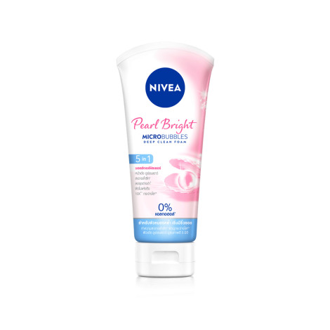 Nivea Pearl Bright 5in1 Micro Bubbles Deep Clean Foam 100ml Nivea Pearl Bright 5in1 Micro Bubbles Deep Clean Foam 100ml - Image 1