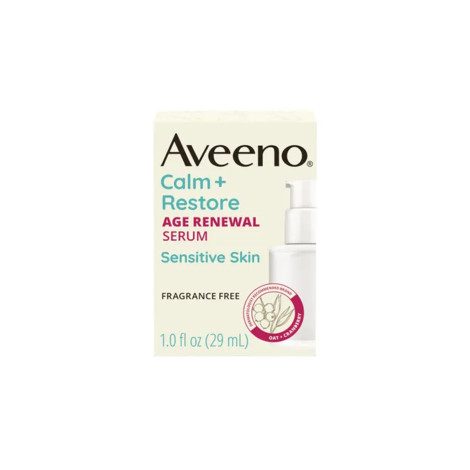 Aveeno Calm + Restore Age Renewal Serum 29ml Aveeno Calm + Restore Age Renewal Serum 29ml - Image 1