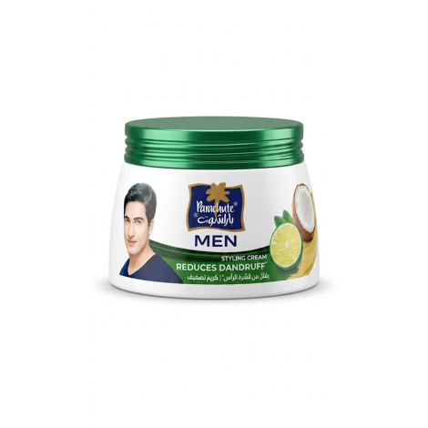 Parachute Men Reduces Dandruff Styling Cream 140ml Parachute Men Reduces Dandruff Styling Cream 140ml - Image 1