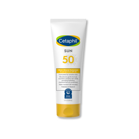 Cetaphil Sheer Mineral Sunscreen Broad Spectrum SPF50 89ml Cetaphil Sheer Mineral Sunscreen Broad Spectrum SPF50 89ml - Image 1