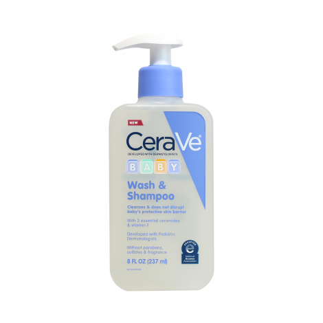 Cerave Baby Wash & Shampoo 237ml Cerave Baby Wash & Shampoo 237ml - Image 1