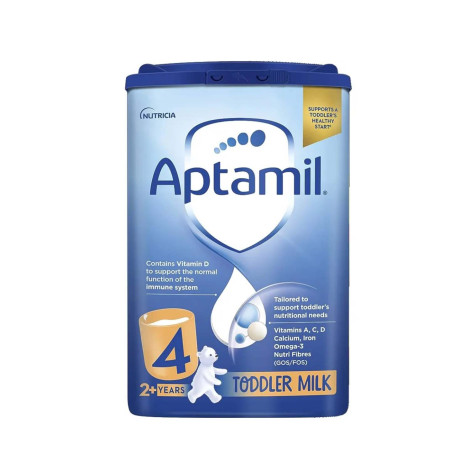 Aptamil 4 Toddler Baby Milk Powder Formula, 2+ Years, 800g Aptamil 4 Toddler Baby Milk Powder Formula, 2+ Years, 800g - Image 1
